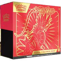 Scarlet & Violet Elite Trainer Box (ETB) - Scarlet (Pokemon TCG)  