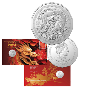 Lunar Year of the Dragon 2024 50c RAM PNC