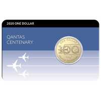 QANTAS Centenary 2020 $1 Coin Pack (Second Edition) (Downies)