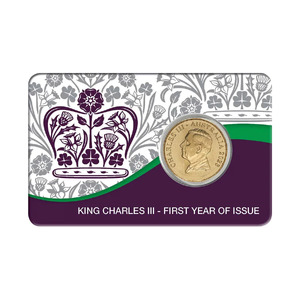 King Charles III - First Year of Issue 2023 $1 Coin Pack