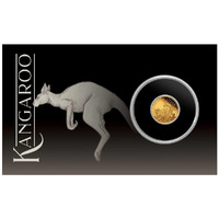 Mini Roo 2023 0.5g Gold Proof Coin in Card