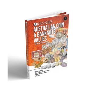 Renniks Australian Coin &amp; Banknote Values Book 32nd Edition (2023) - Softcover