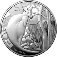 Impressions of Australia Kangaroo Series - 2022 $1 Fine Silver Proof Coin* | LAST ONE | Scuffed RAM Packaging